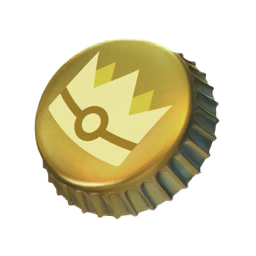 Gold Bottle Cap
