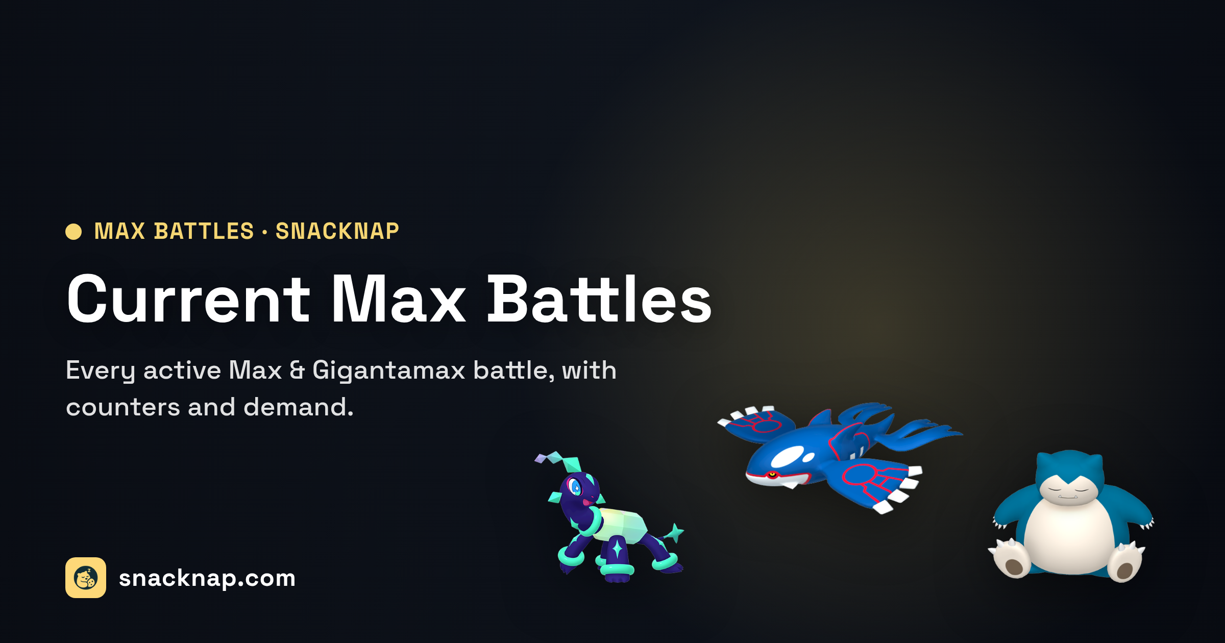 Current Max Battles - Snack Nap | Pokémon GO News, Events and Data